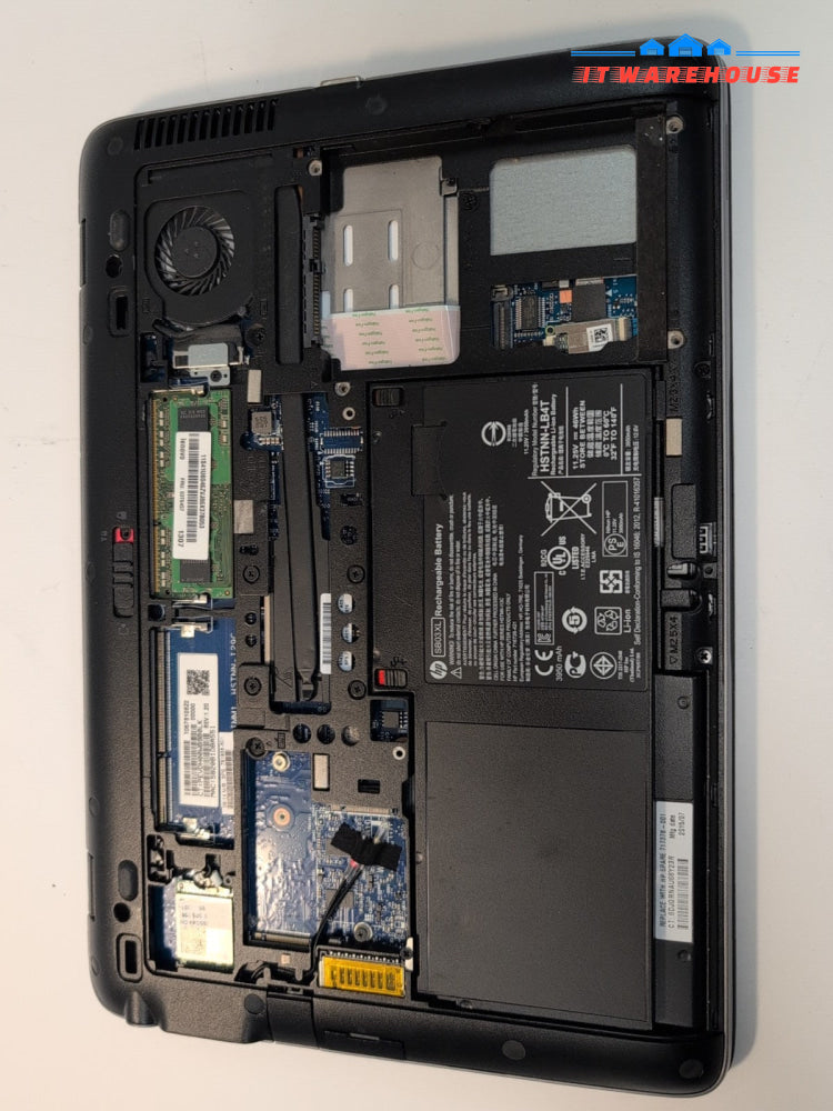 (AS IS)HP Elitebook 820 G2 12.5" Laptop i5-5300U/4GB RAM (NO SSD/SSD Connector)-
