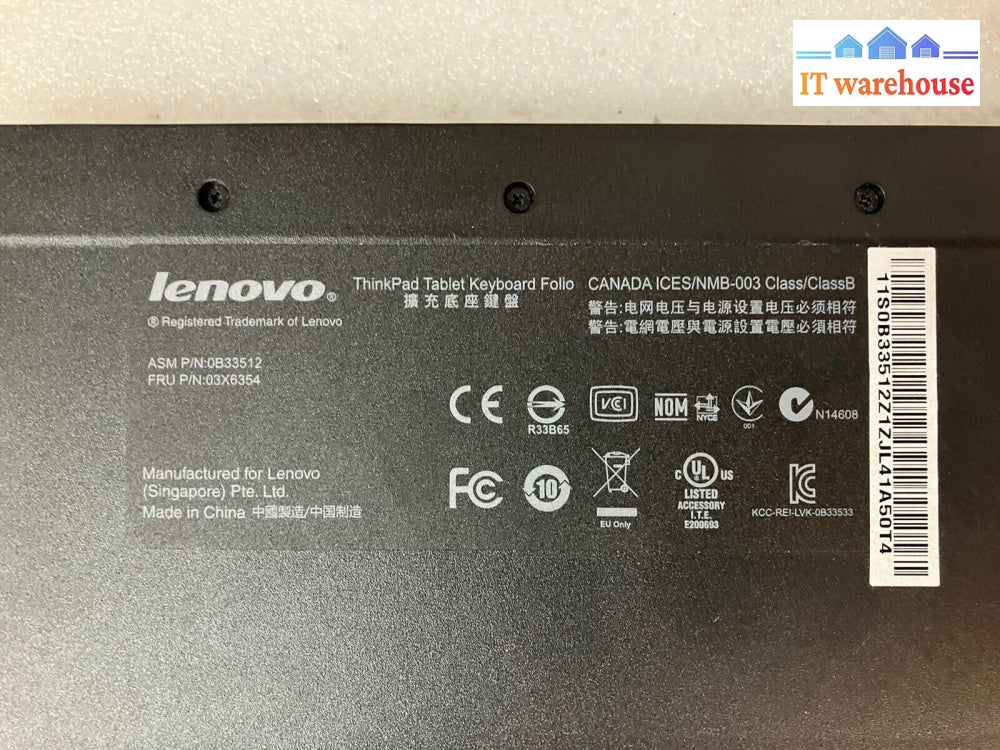 ~(AS IS) Lenovo ThinkPad TP00028A Android Tablet 1GB+16GB (Cant Boot,Bad Battery