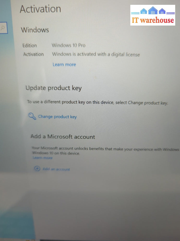 (AS IS) Microsoft 12" Surface Pro 1631  i5-4300U/4GB/128GB SSD/Win10/Keyboard  -