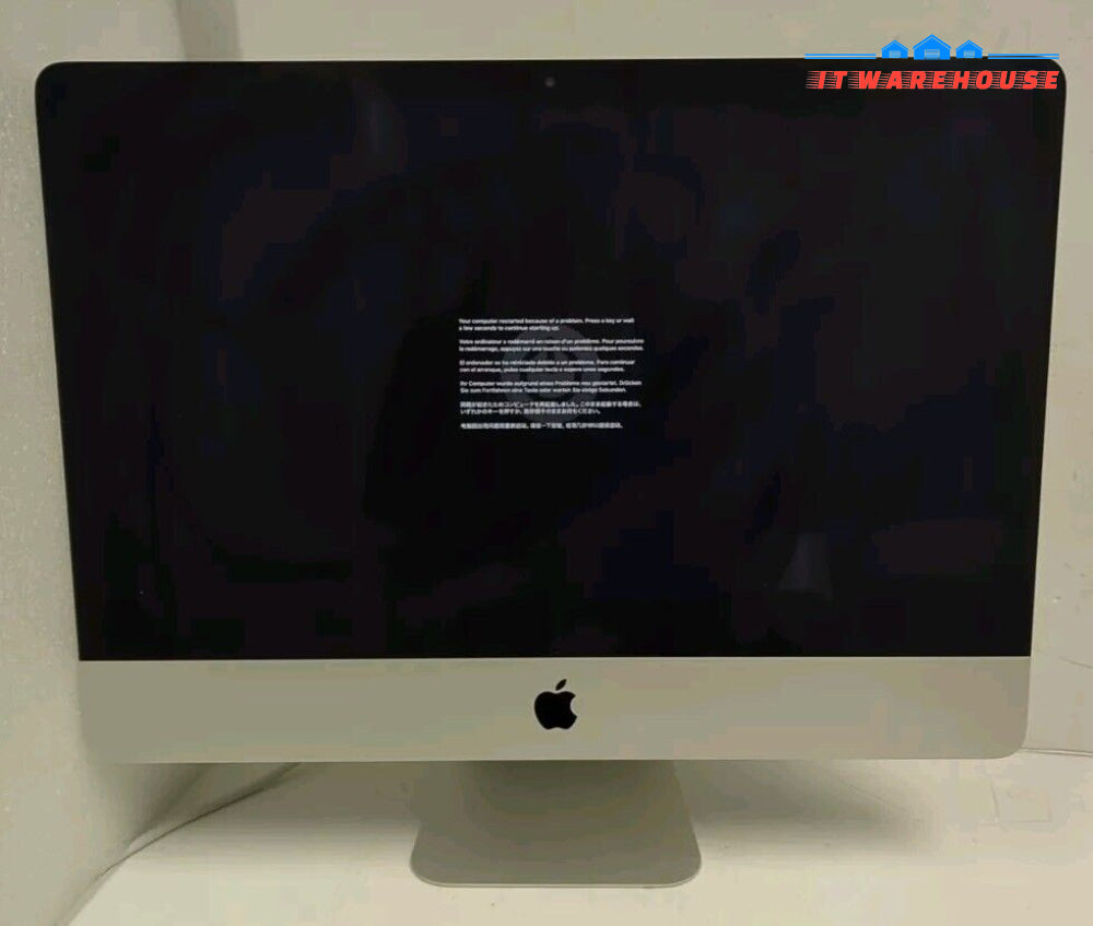 (AS IS *READ*) Apple iMac 21.5’’ A1418 2015 Intel i5 3.1GHz CPU