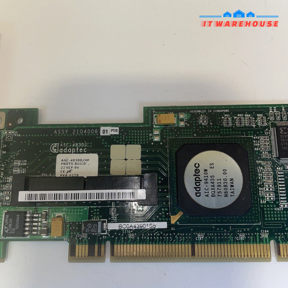 ASC-48300/HP Adaptec 8-port SAS HBA Controller