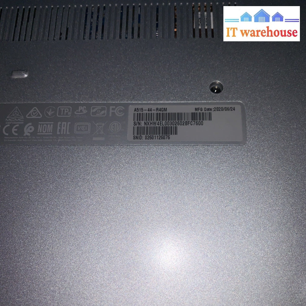 Aspire A515-44 AMD Ryzen 7 4700U 8GB 512GB SSD Win10 laptop