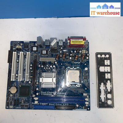 ASRock 775i65G Motherboard with CPU