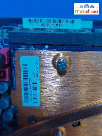 ASROCK ASR1010MB i3 Tiny PC  Motherboard (i3-M370 CPU/4GB RAM) TESTED -