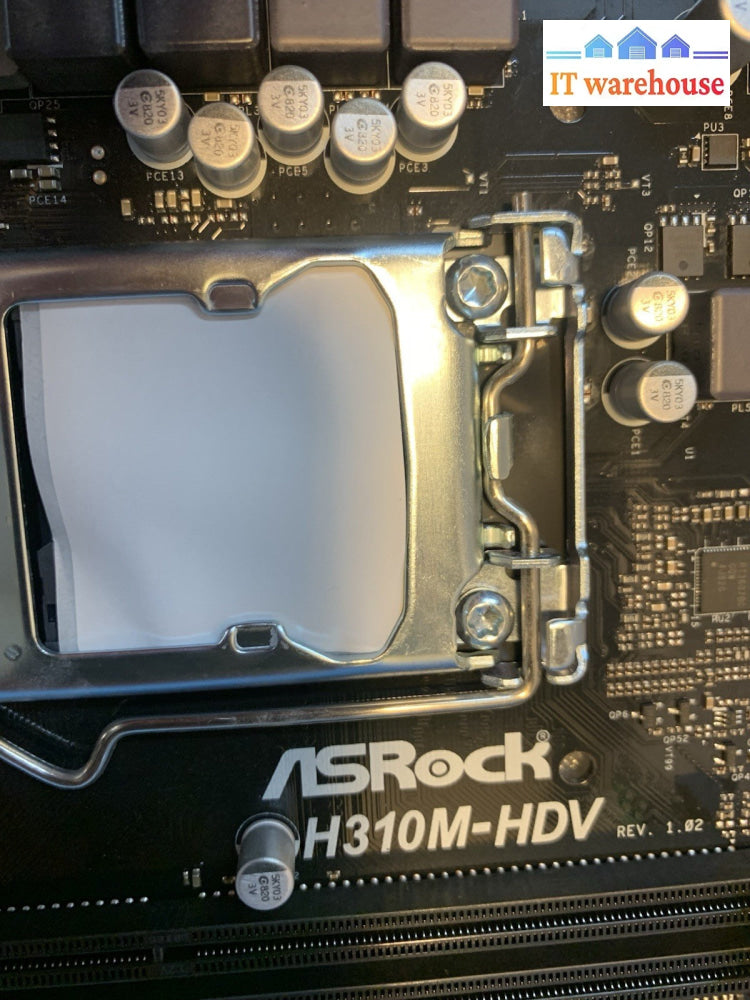 ASRock H310CM/H310M-HDV Motherboard Intel H310 M-ATX LGA1151 DDR4 M.2 VGA Tested