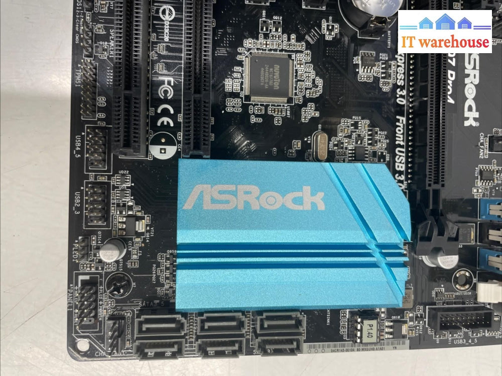 ASROCK H97 PRO4  MOTHERBOARD + CPU i5 4460 with   IO Shield +