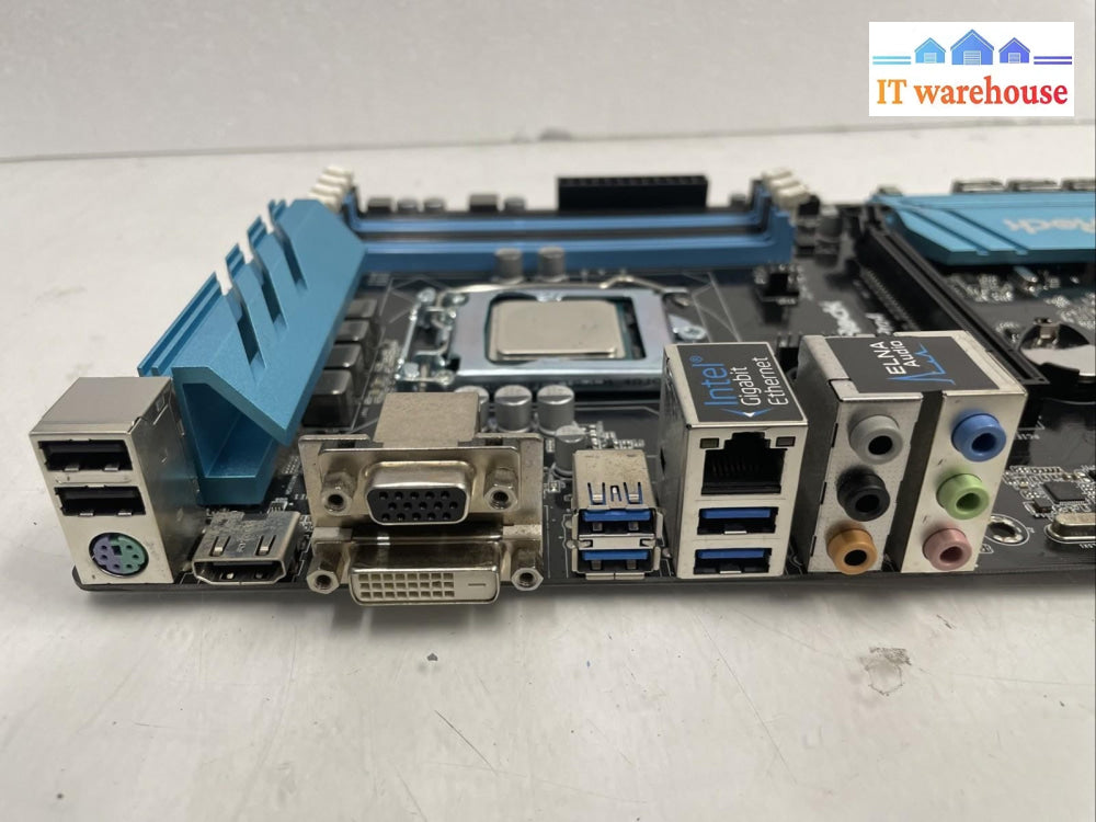 ASROCK H97 PRO4  MOTHERBOARD + CPU i5 4460 with   IO Shield +