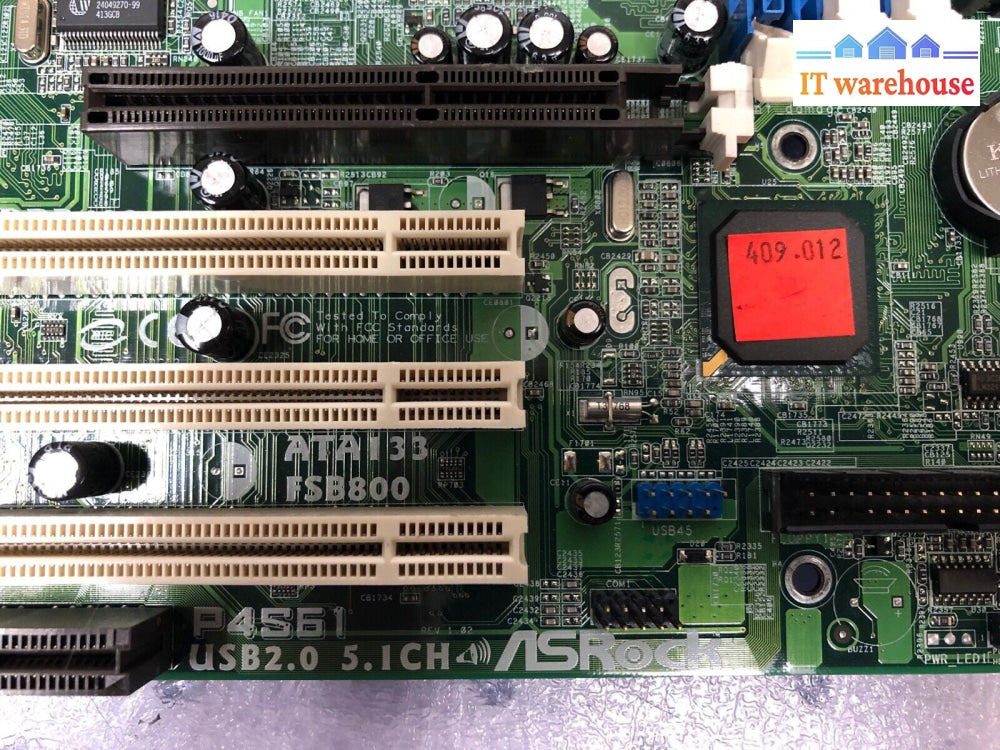 ~ASRock P4S61 Motherboard W/ I/O Shield 