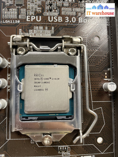 ASRock Z170A-X1/3.1  i3-4130 Socket LGA 1151 Intel Motherboard+