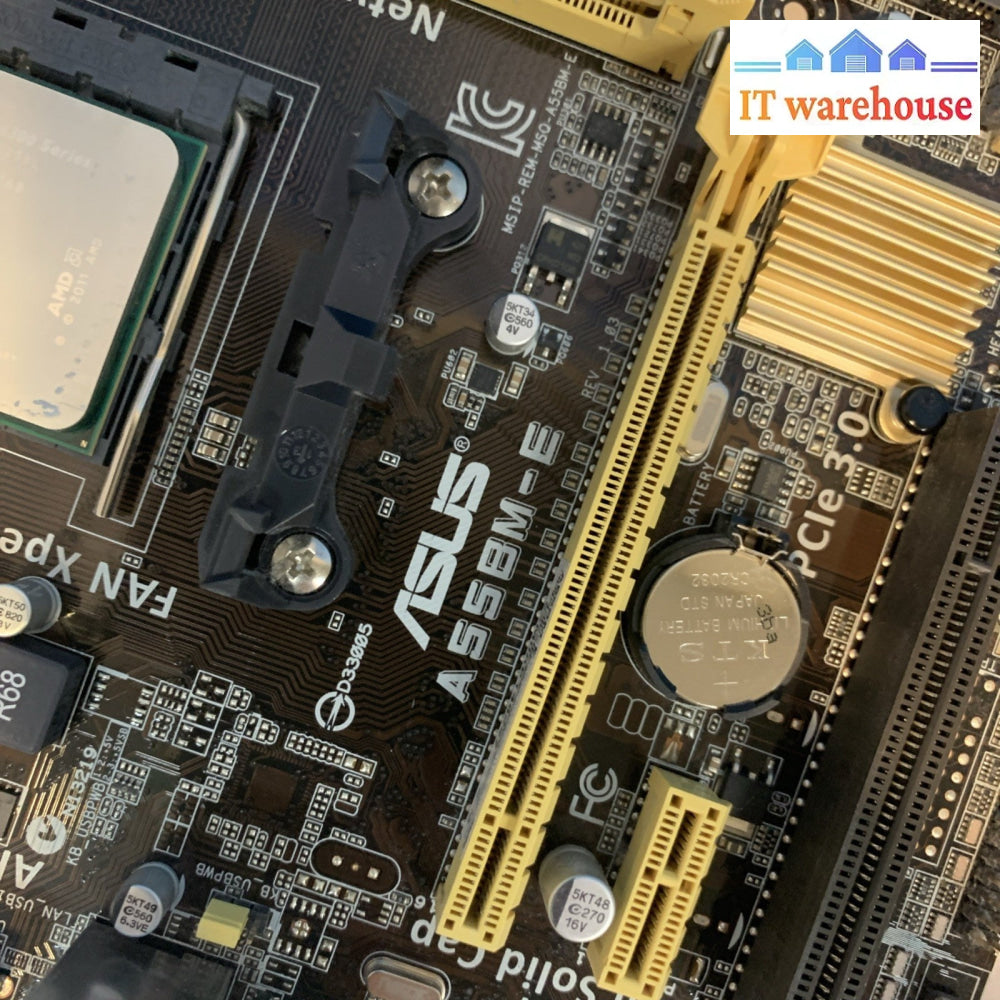 ASUS AMD A55 Motherboard A55BM-E Socket FM2+/FM2