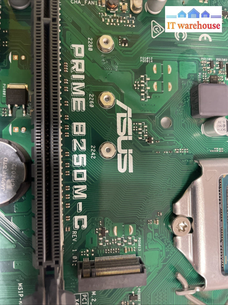 asus B250M-C motherboard + i5-6400 CPU