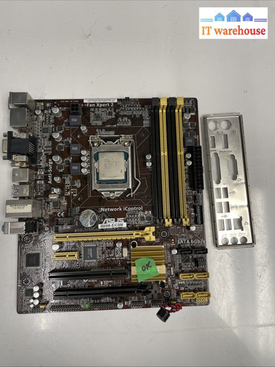 Asus B58m-E/CSM Motherboard  + i7-4770 CPU