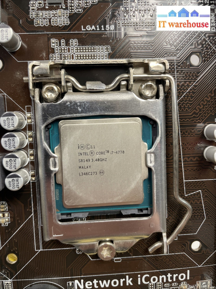 ASUS B85M-E/CSM Rev. 1.02 Intel B85 1150  HDMI ATX Motherboard + I7-4770 CPU