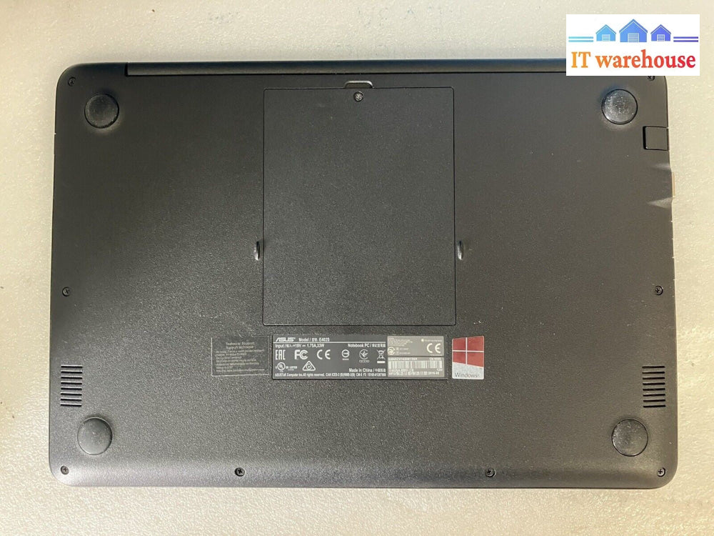 ~ ASUS E402S 14" Laptop Pentium N3710 1.6GHz / 8GB RAM / 128GB SSD /Win10 (READ)