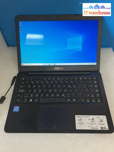 ~ ASUS E402S 14" Laptop Pentium N3710 1.6GHz / 8GB RAM / 128GB SSD /Win10 (READ)