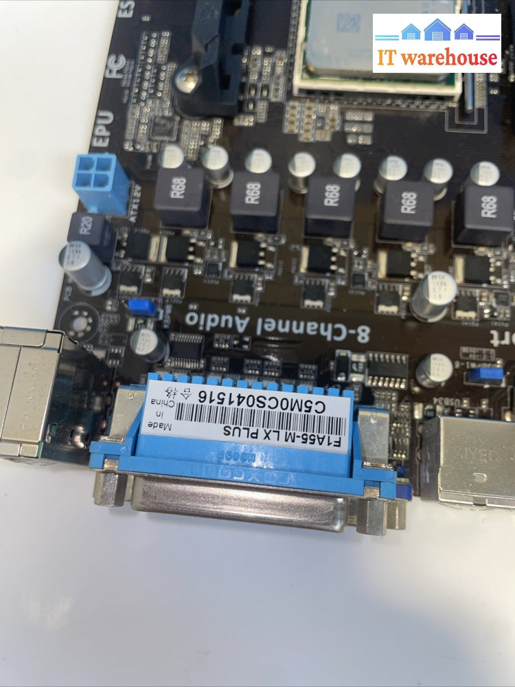 Asus F1A55-M LX PLUS R 2.0 Socket FM1 AMD Micro ATX Motherboard + A6-3600 CPU