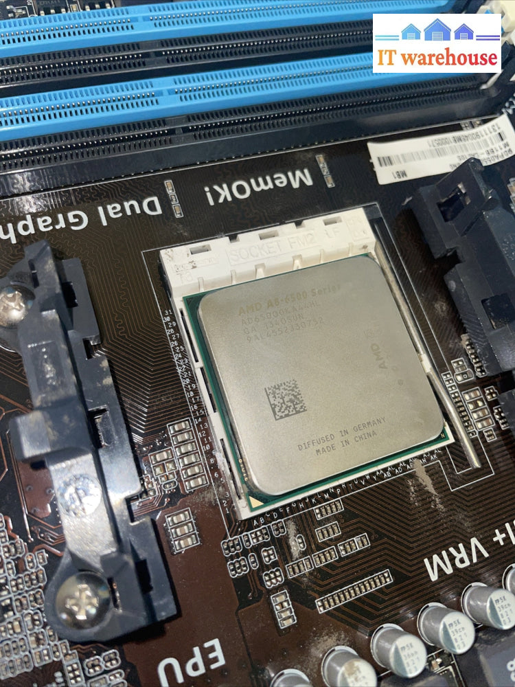 ASUS F2A55-M/M11BB/DP_MB Motherboard uATX AMD A55 FM2 DDR3 SATA2 HDMI w/ CPU
