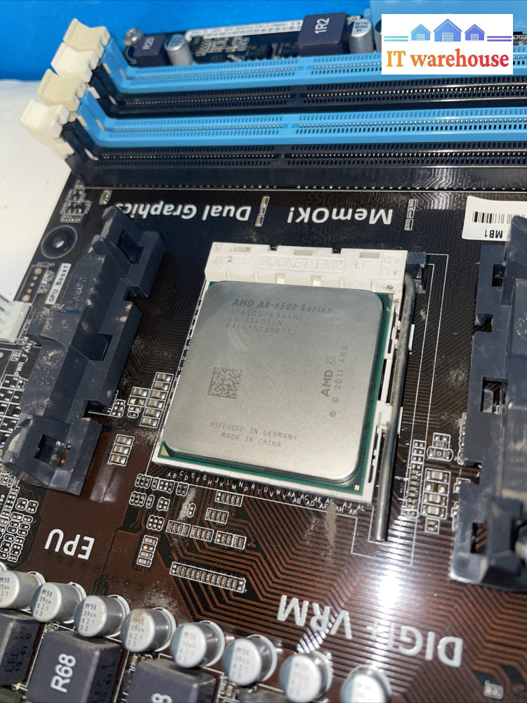 ASUS F2A55-M/M11BB/DP_MB Motherboard uATX AMD A55 FM2 DDR3 SATA2 HDMI w/ CPU