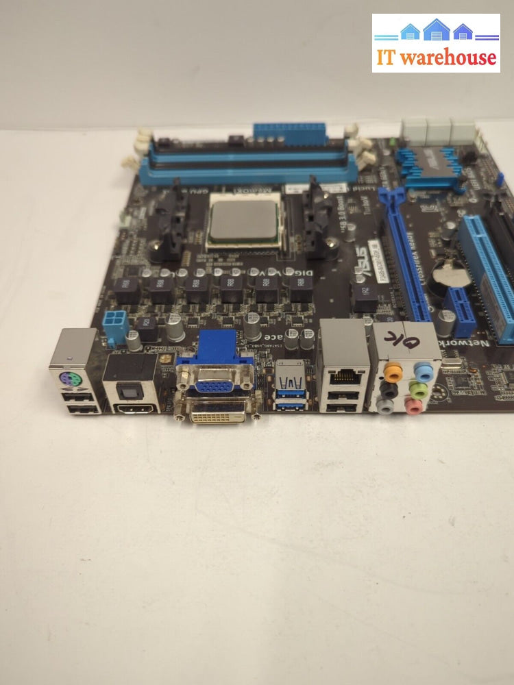 ASUS F2A85-M Motherboard w/AMD A8-5500 IO Sheild Tested