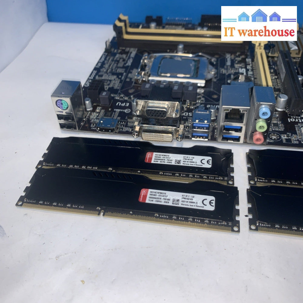 Asus GA-H87M-PLUS Motherboard & CPU Combo LGA 1150 i7-4790