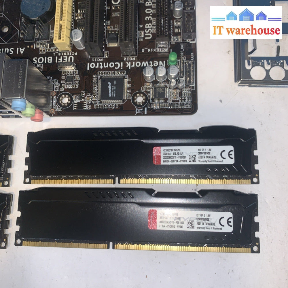 Asus GA-H87M-PLUS Motherboard & CPU Combo LGA 1150 i7-4790