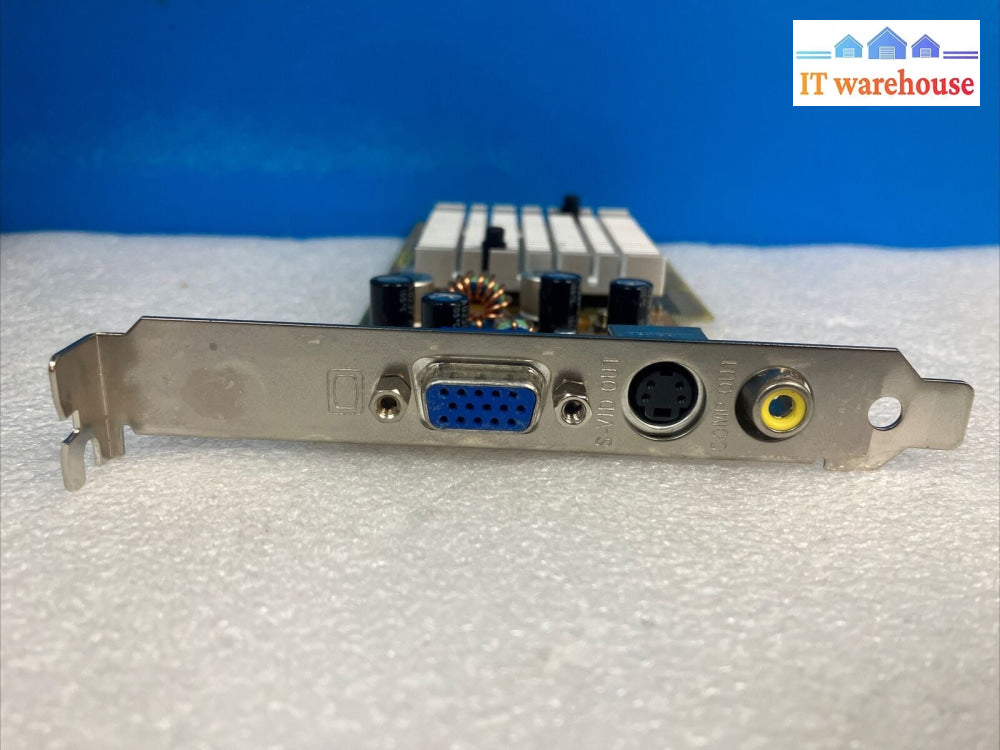 ~ Asus GeForce 5187-1531 64MB VGA Composite S-Video AGP Video Graphics Card