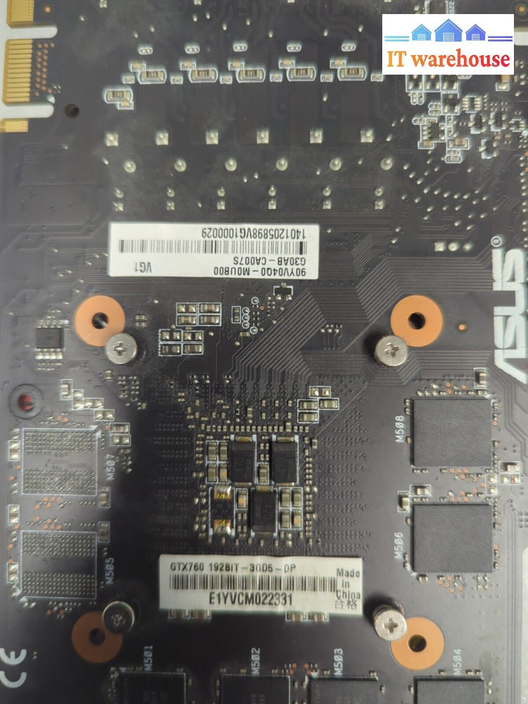 ASUS GeForce GTX 760 192BIT-3GD5-DP 3GB DDR5 PCI-E Graphics Video Card Tested