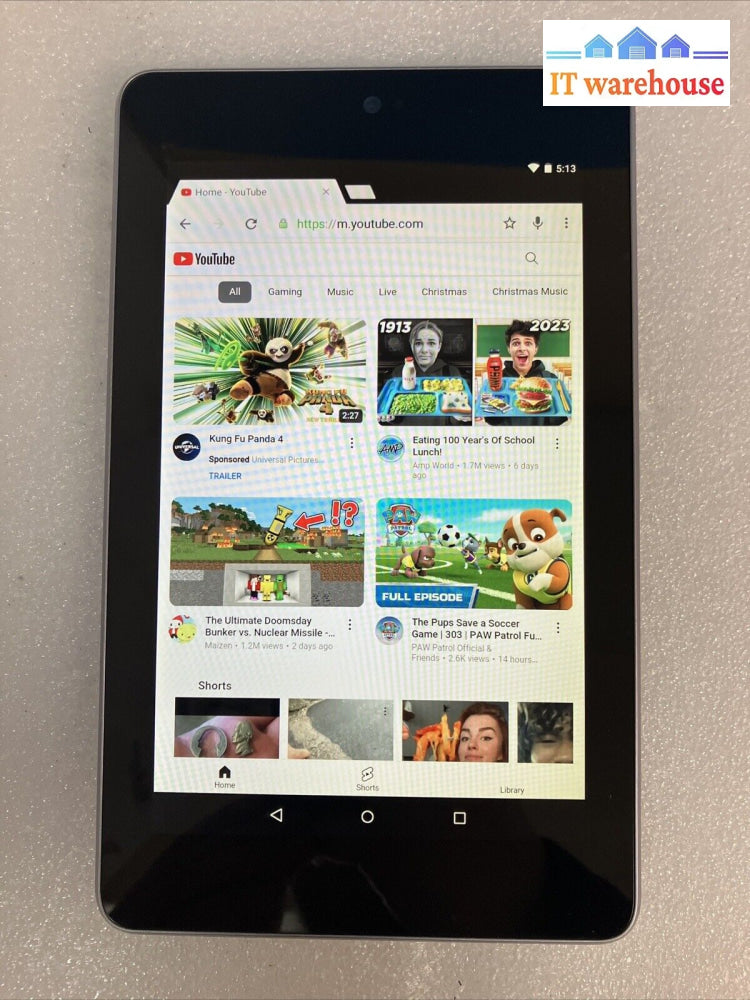 ~ Asus Google Nexus 7 Me370T Android Tablet Wi-Fi Black 16Gb 7’