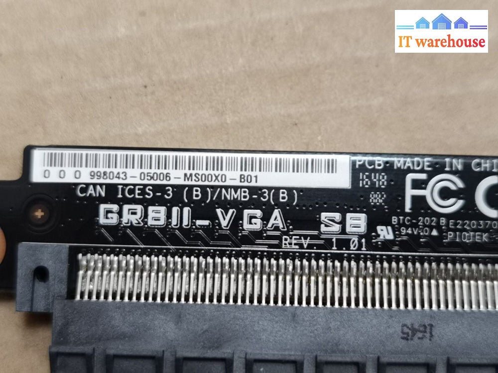 $ ASUS  GR8 II pci connector came from working PC GR8 II_VGA SB