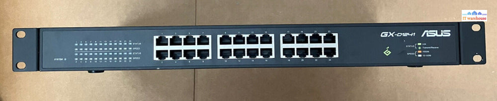 ~ ASUS GX-D1241 24-Port 10/100/1000Mbps Rackmount Ethernet Switch
