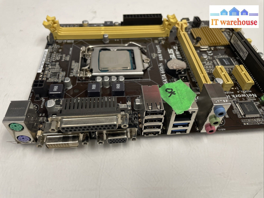 Asus H81M-C/CSM LGA 1150 Motherboard w/  CPU & I/O Shield