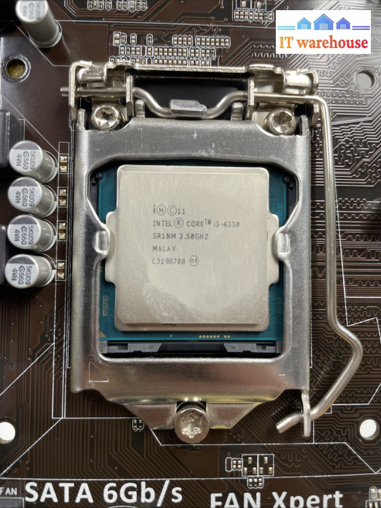 Asus H81M-C/CSM LGA 1150 Motherboard w/  CPU & I/O Shield