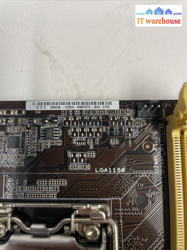 Asus H81M-C/CSM LGA 1150 Motherboard w/  CPU & I/O Shield