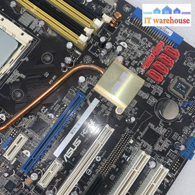 Asus M2N-E ATX AM2 Nforce 570 Motherboard + cpu (working read)