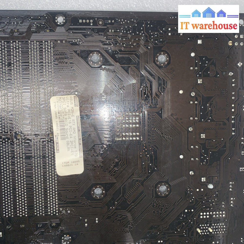 Asus M2N-E ATX AM2 Nforce 570 Motherboard + cpu (working read)