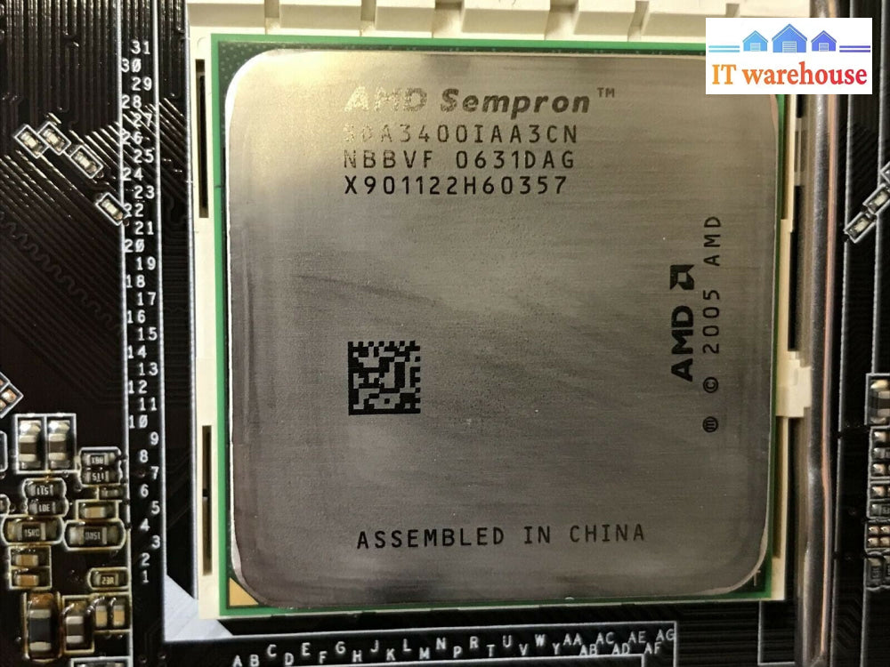 - Asus M2N-E ATX AM2 Nforce 570 Motherboard W/ AMD Sempron CPU+I/O Shield TESTED