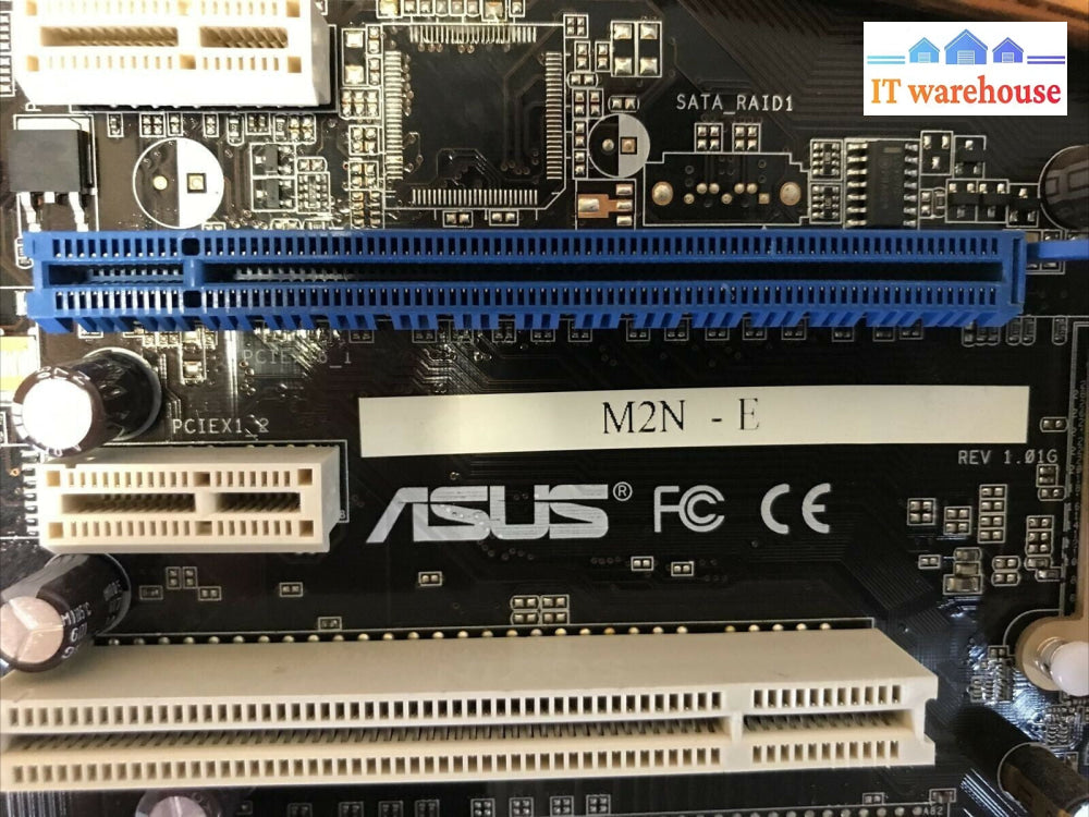 - Asus M2N-E ATX AM2 Nforce 570 Motherboard W/ AMD Sempron CPU+I/O Shield TESTED