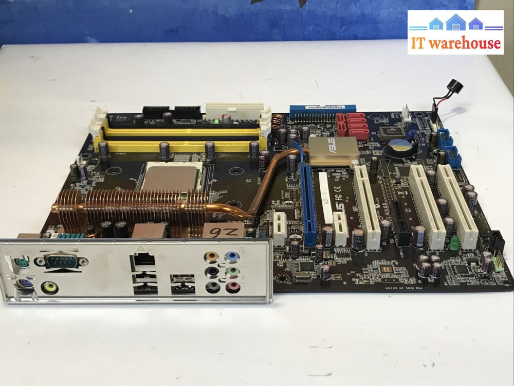 - Asus M2N-E ATX AM2 Nforce 570 Motherboard W/ AMD Sempron CPU+I/O Shield TESTED