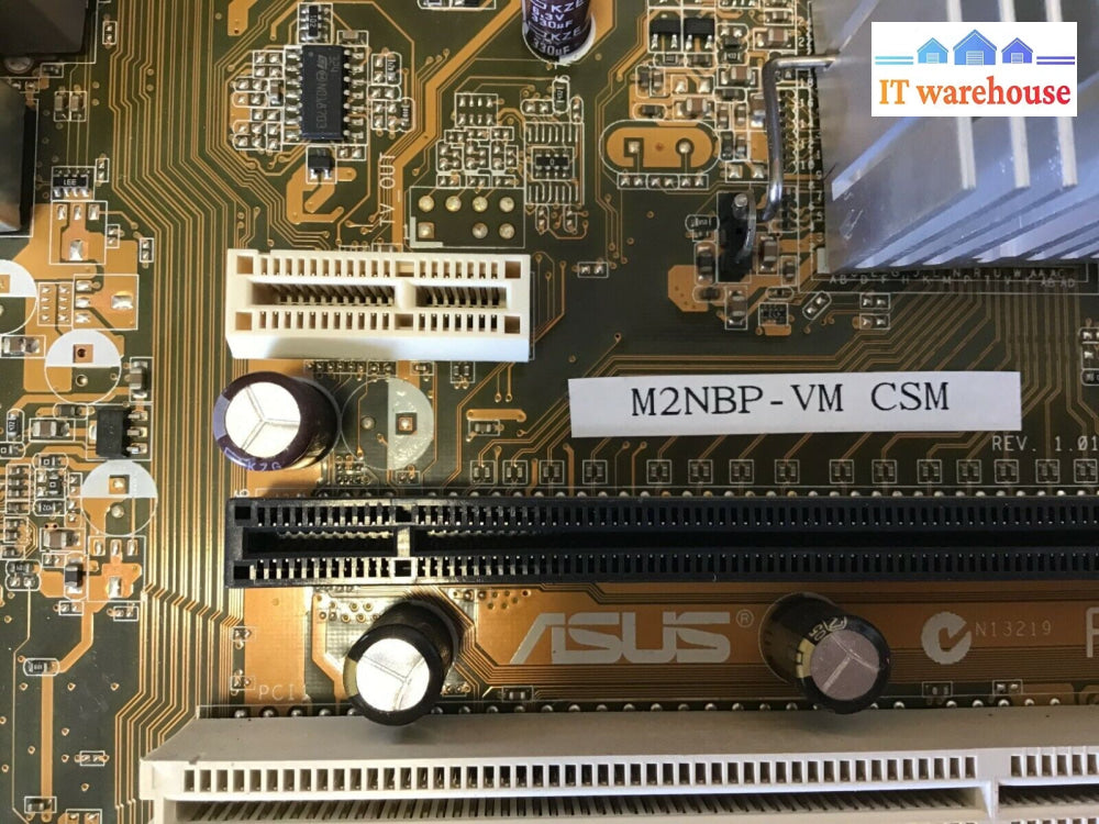 ASUS M2NBP-VM CSM Motherboard AM2/AM2+   I/O Plate (NO CPU) Tested
