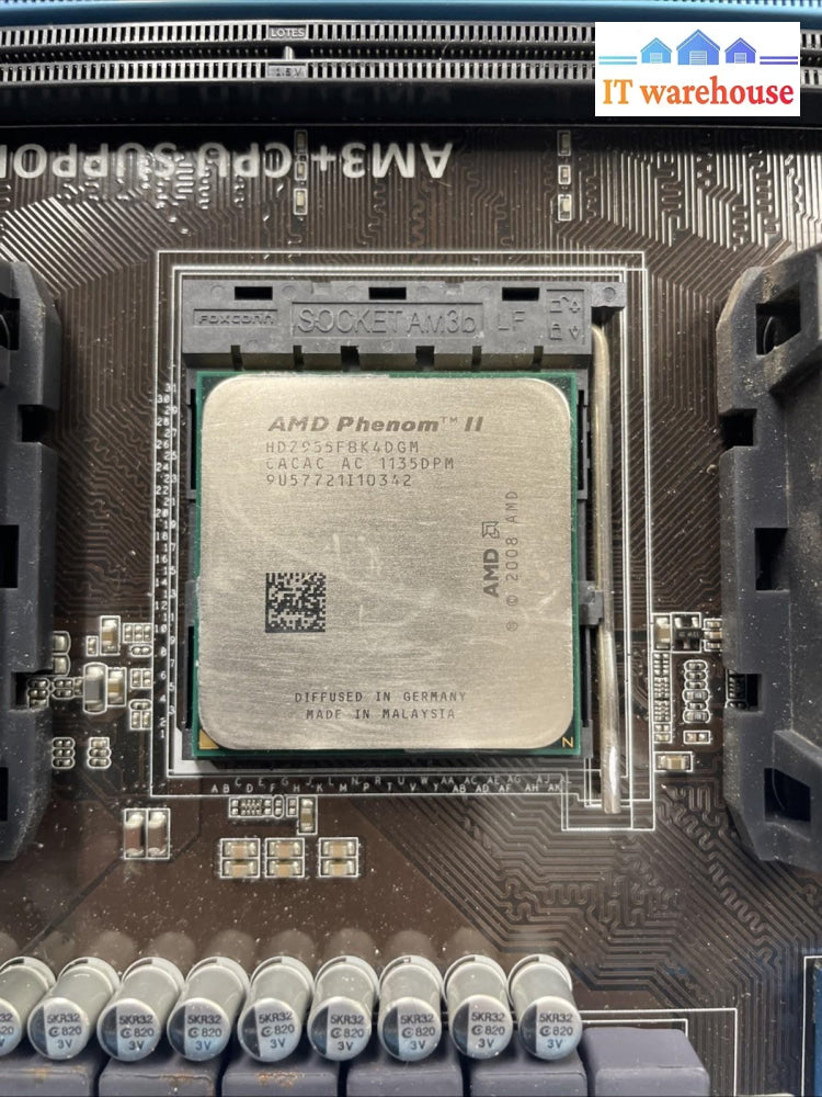 Asus M5A97 EV0 DDR3 Motherboard with CPU AMD Phenom II hdz955fbk40gm +
