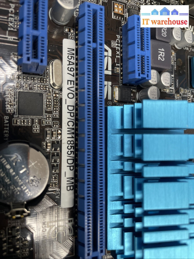 ASUS M5A97 EVO_DP/CM1855/DP_MB AM3+ AMD 970 USB 3.0 Motherboard + CPU