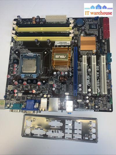 ASUS MOTHERBOARD P5QL-VM DO motherboard W/ Intel E8400/ IO Plate