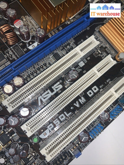 ASUS MOTHERBOARD P5QL-VM DO motherboard W/ Intel E8400/ IO Plate