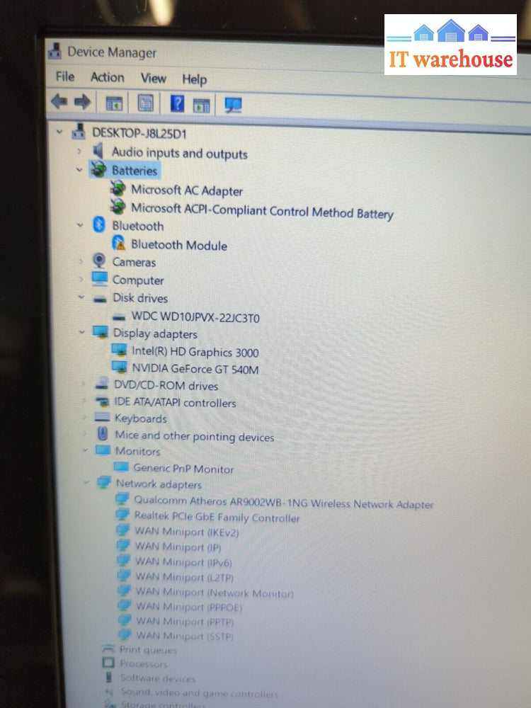ASUS N53S 15.6’’ Laptop Intel Core i7-2670QM 2.20GHz/12GB RAM /1TB HDD / Win10