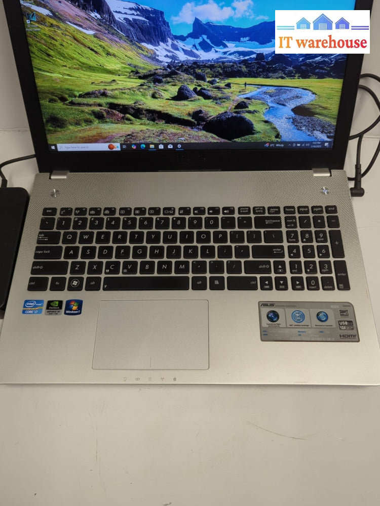 ASUS N56V 15.6" Laptop Intel i7-3610QM CPU/16GB RAM/240GB SSD/Win 11 -