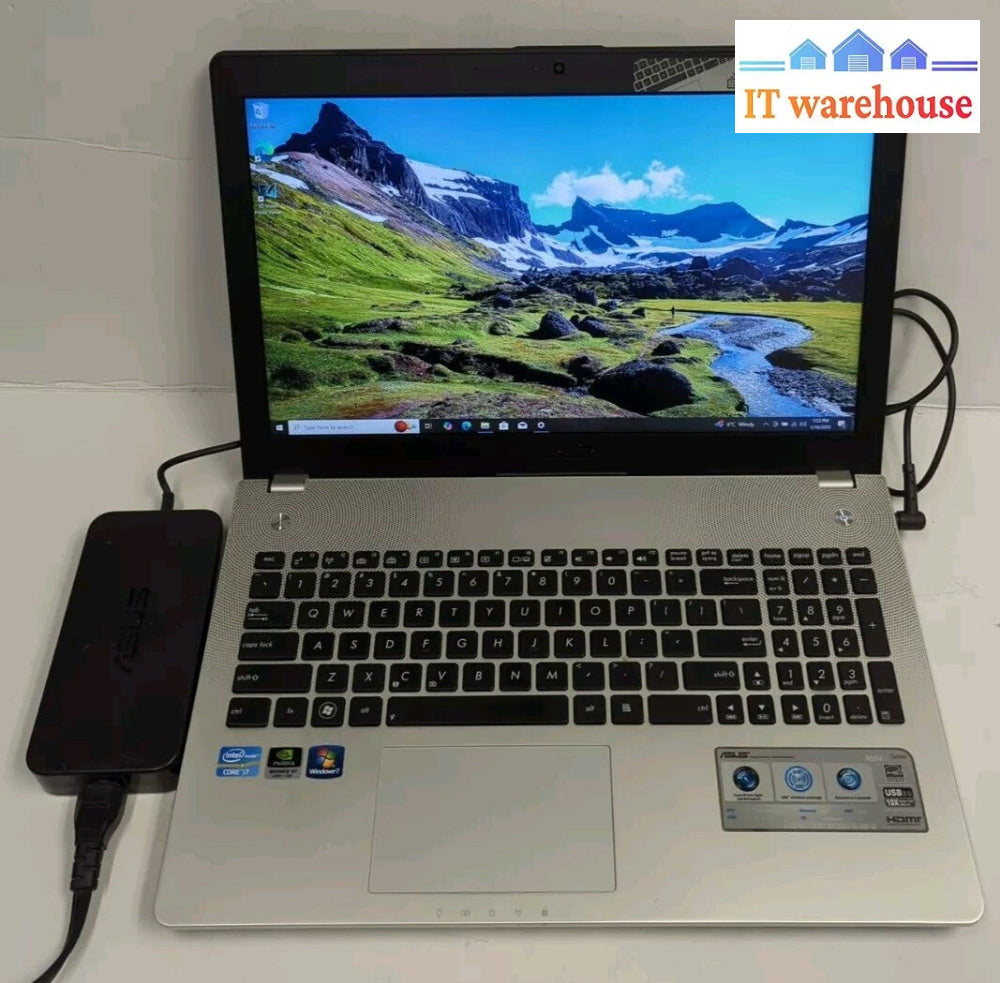 ASUS N56V 15.6" Laptop Intel i7-3610QM CPU/16GB RAM/240GB SSD/Win 11 -