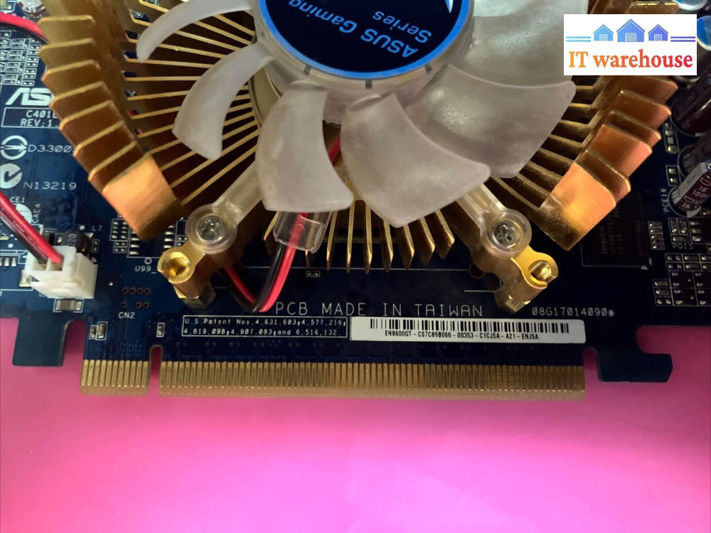 ASUS NVIDIA EN8600GT HTDP/512M/A 512MB Dual DVI TV-Out PCI-e Graphics Card ~