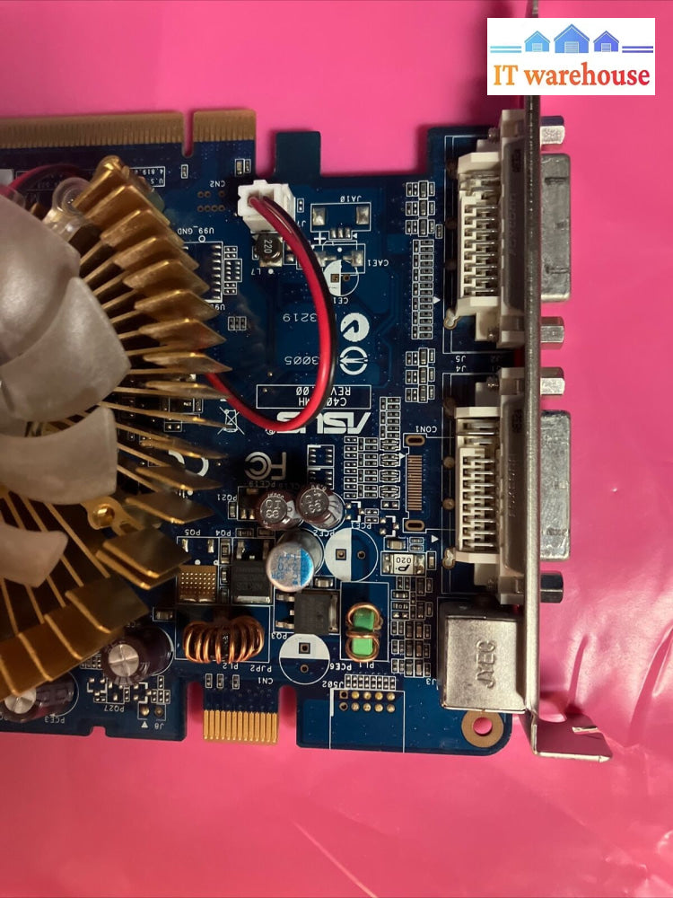 ASUS NVIDIA EN8600GT HTDP/512M/A 512MB Dual DVI TV-Out PCI-e Graphics Card ~
