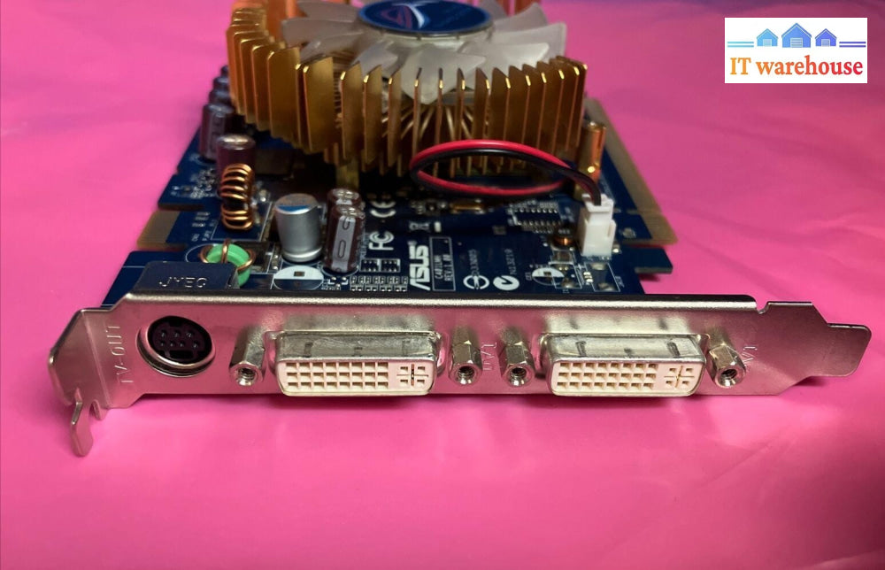 ASUS NVIDIA EN8600GT HTDP/512M/A 512MB Dual DVI TV-Out PCI-e Graphics Card ~