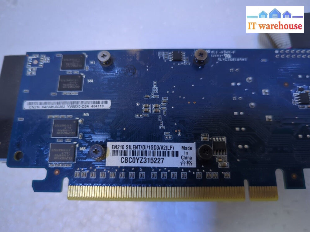 - ASUS NVIDIA GeForce 210 EN210 SILENT/DI/1GD3/V2(LP) 1GB Graphics Card Tested 